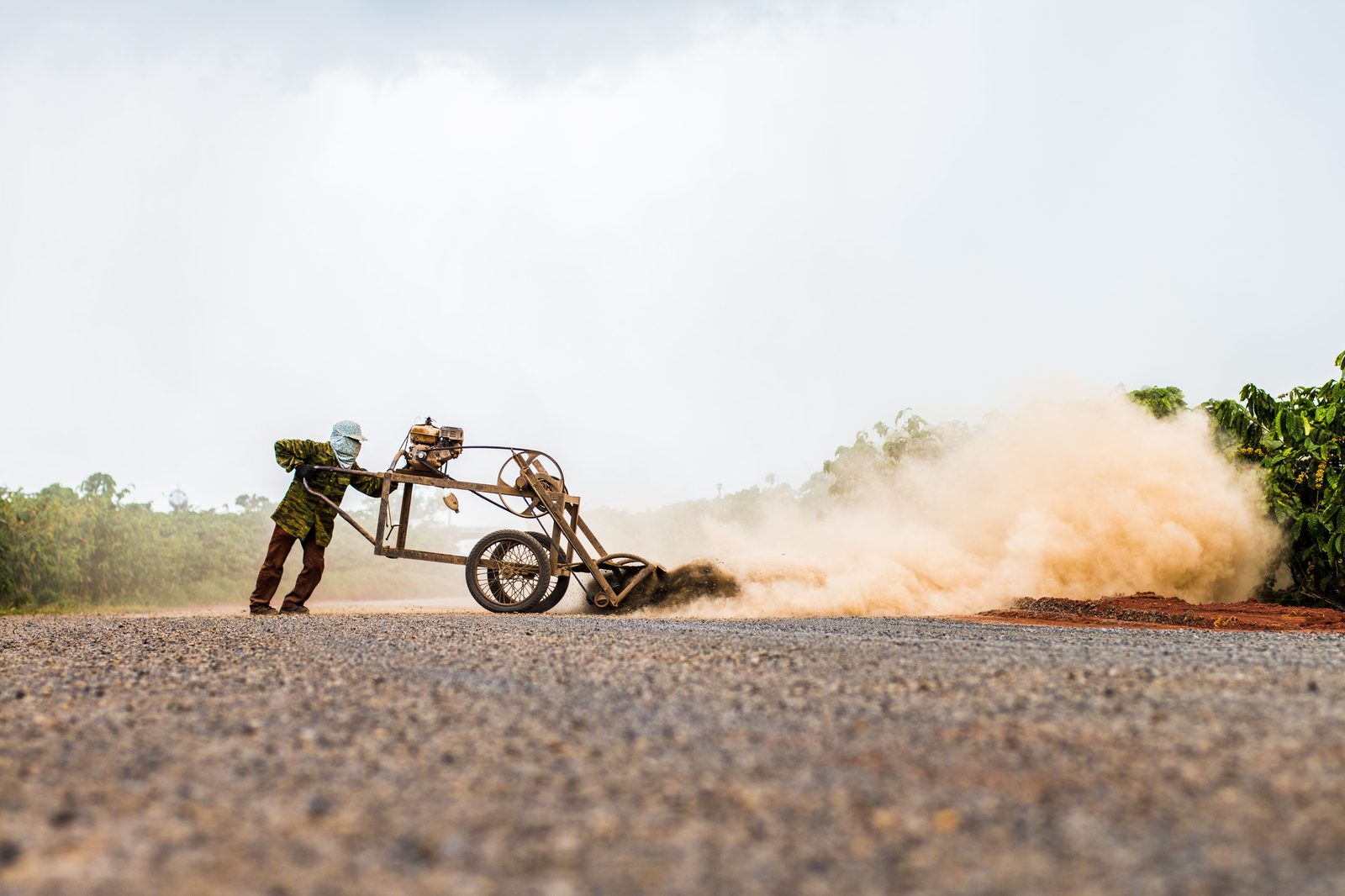 Rural Road Works in Namakku Naame Thittam