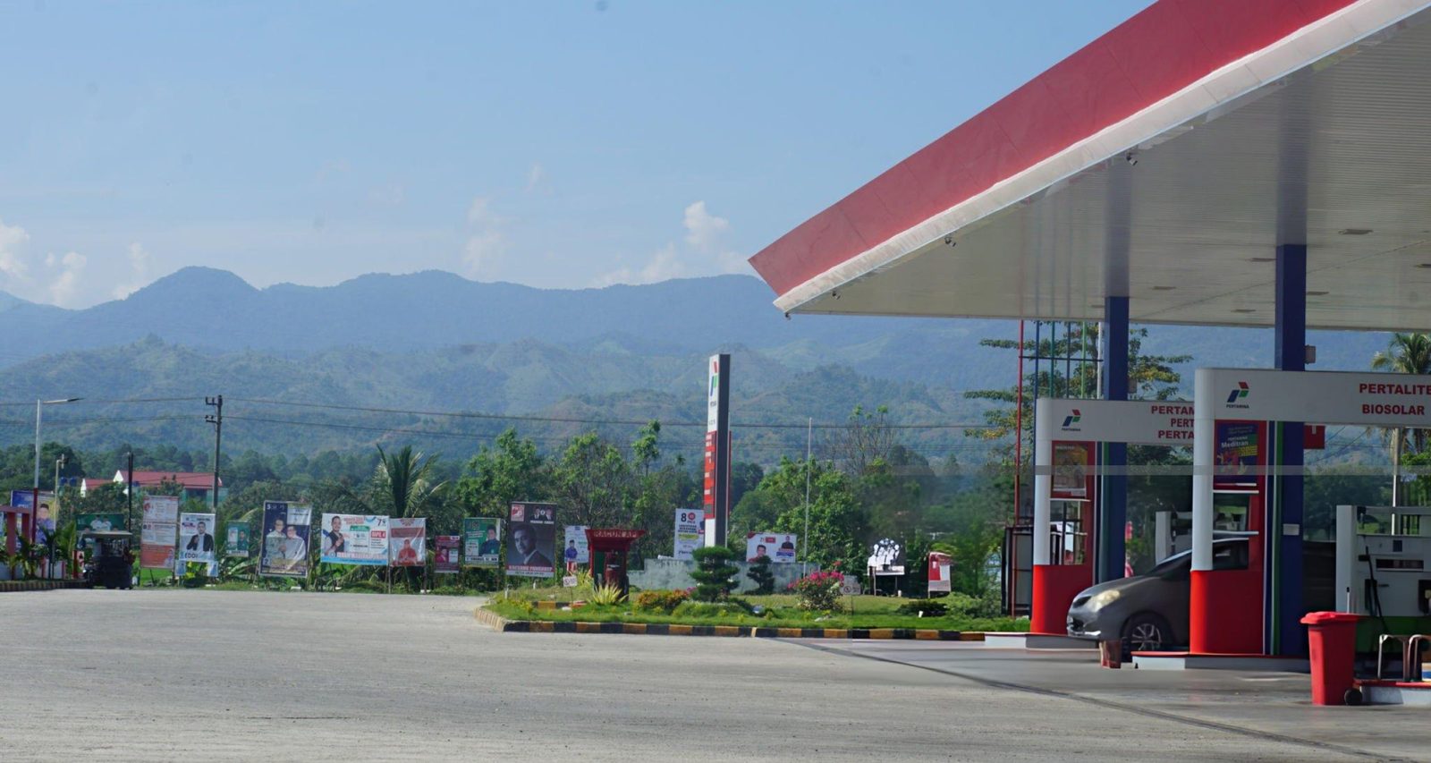 Approach Road for Fuel Pump & PESO License